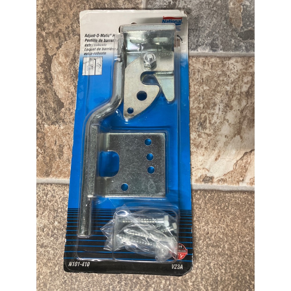 National Hardware Adjust O Matic Heavy Duty Gate Latch Zinc Plated N101-410